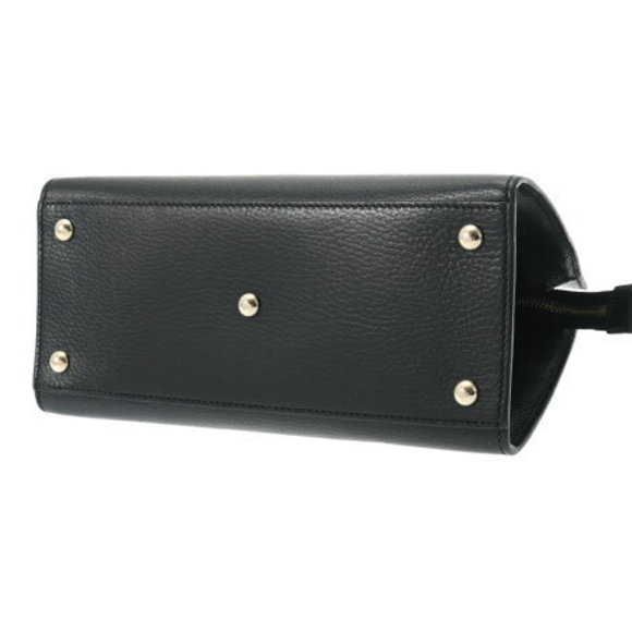 GUCCI Soho Interlocking Black Calf Handbag - Picture 4 of 12